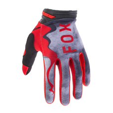Fox Motocross Gloves 2024 180 Atlas - Grey / Red