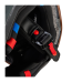 Fox Motocross Helmet V3 RS Carbon Solid - Dark Shadow