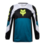Fox Kinder Cross Shirt 2024 180 Nitro - Maui Blauw