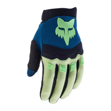 Fox Youth Motocross Gloves 2024 Dirtpaw - Maui Blue