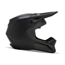 Fox Youth Motocross Helmet V1 Matte - Mat Black
