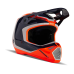 Fox Youth Motocross Helmet V1 Nitro - Flo Orange