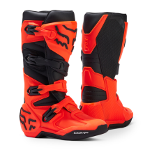 Fox Youth Motocross Boots Comp - Flo Orange