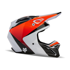 Fox Motocross Helmet V1 Streak - White