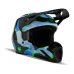 Fox Youth Motocross Helmet V1 Atlas - Black / Green