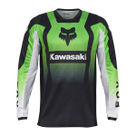 Fox Motocross Jersey 2025 180 Kawasaki - Fluo Green
