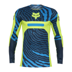 Fox Cross Shirt 2025 Flexair Impression - Fluo Geel