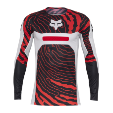 Fox Motocross Jersey 2025 Flexair Impression - White