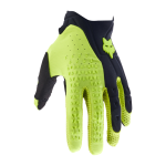 Fox Motocross Gloves 2025 Pawtector - Black / Yellow