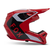Fox Motocross Helmet V1 Lean - Flo Red