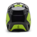 Fox Motocross Helmet V1 Lean - Grey / Yellow