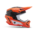 Fox Crosshelm V3 RS Infinite - Flo Oranje