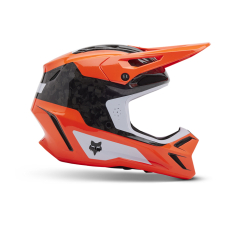 Fox Motocross Helmet V3 RS Infinite - Flo Orange