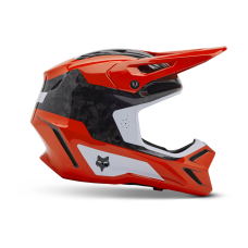 Fox Motocross Helmet V3 RS Infinite - Flo Red