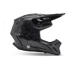 Fox Motocross Helmet V3 RS Solid - Black