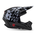 Fox Crosshelm V3 SEVENTY4  - Zwart