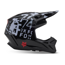 Fox Motocross Helmet V3 SEVENTY4  - Black