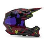 Fox Crosshelm V3 Throttle - Fluo Geel
