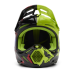 Fox Motocross Helmet V3 Throttle - Fluo Yellow