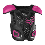 Fox Kinder Bodyprotector R3 - Zwart / Roze