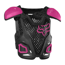 Fox Kinder Bodyprotector R3 - Zwart / Roze