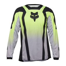 Fox Youth Motocross Jersey 2025 180 Lean - Fluo Yellow