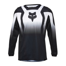 Fox Youth Motocross Jersey 2025 180 Lean - Black / White