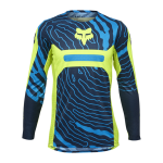 Fox Kinder Cross Shirt 2025 Flexair Impression - Fluo Geel