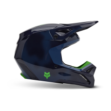 Fox Youth Motocross Helmet V1 Taunt - Navy