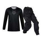 Fox Kinder Crosskleding 2025 180 Blackout - Zwart