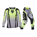 Fox Kinder Crosskleding 2025 180 Lean - Fluo Geel