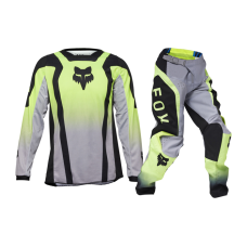 Fox Youth Motocross Gear 2025 180 Lean - Fluo Yellow