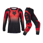 Fox Kinder Crosskleding 2025 180 Lean - Fluo Rood