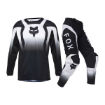 Fox Kinder Crosskleding 2025 180 Lean - Zwart / Wit