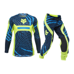 Fox Kinder Crosskleding 2025 Flexair Impression - Fluo Geel