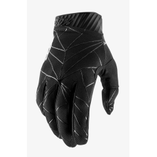 100% Motocross Gloves Ridefit - Black / White