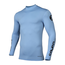 Seven Compressie Shirt 2024.1 Zero Blade - Blauw