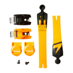 Shift WHIT3 Label Strap / Strap Pass / Buckle Kit - Geel