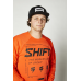 Shift Cross Shirt 2021 WHIT3 Label Bliss - Blood Oranje