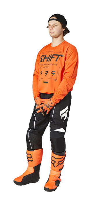 Norteamérica temblor Por WHIT3 Label : Shift Motocross Gear 2021 WHIT3 Label Bliss - Blood Orange