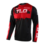 Troy Lee Designs Cross Shirt 2022F GP Astro - Rood / Zwart