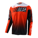 Troy Lee Designs Cross Shirt 2022F GP Icon - Zwart / Oranje
