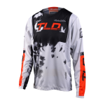 Troy Lee Designs Kinder Cross Shirt 2022F GP Astro - Licht Grijs / Oranje