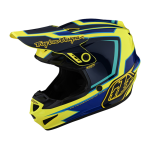 Troy Lee Designs Kinder Crosshelm 2022F GP Ritn - Geel