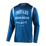 Troy Lee Designs Cross Shirt 2022S GP Air Roll Out - Slate Blauw
