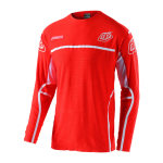 Troy Lee Designs Cross Shirt 2022S SE Ultra Lines - Rood / Wit