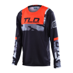 Troy Lee Designs Kinder Cross Shirt 2022S GP Brazen - Zwart / Oranje