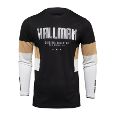 Thor Cross Shirt 2024 Hallman Differ Draft - Zwart / Latte