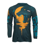 Thor Kinder Cross Shirt 2022 Pulse Counting Sheep - Teal / Tangerine