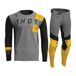 Thor Crosskleding 2023 Prime Strike - Grijs / Lemon